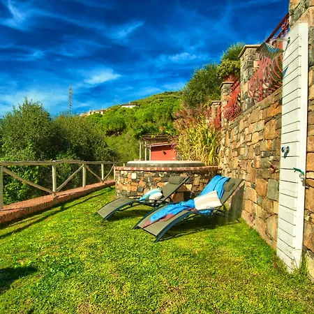 One Bedroom House With Jacuzzi Terrace And Wifi At Diano San Pietro