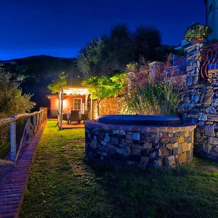 One Bedroom House With Jacuzzi Terrace And Wifi At Diano San Pietro