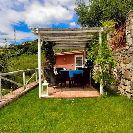 Ferienhaus One Bedroom House With Jacuzzi Terrace And Wifi At Diano San Pietro